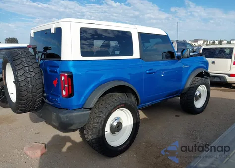 2022 Ford Bronco Big Bend from USA, damaged, VIN 1FMDE5AP3NLB23692